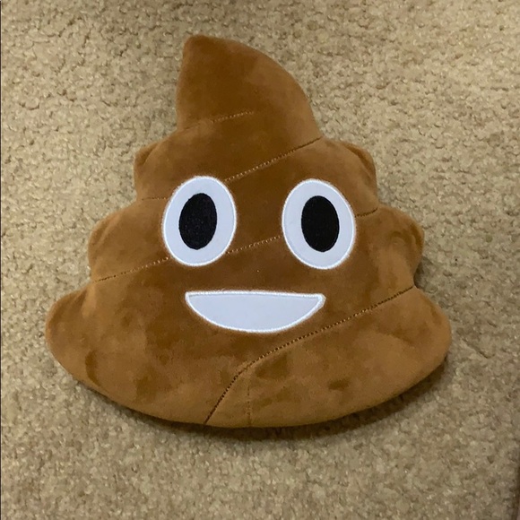 Poop Emoji Pillow - Picture 1 of 2